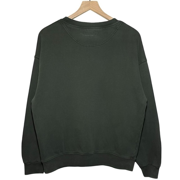 Anine Bing Tiger Sweatshirt in Forest Green - Picture 4 of 7